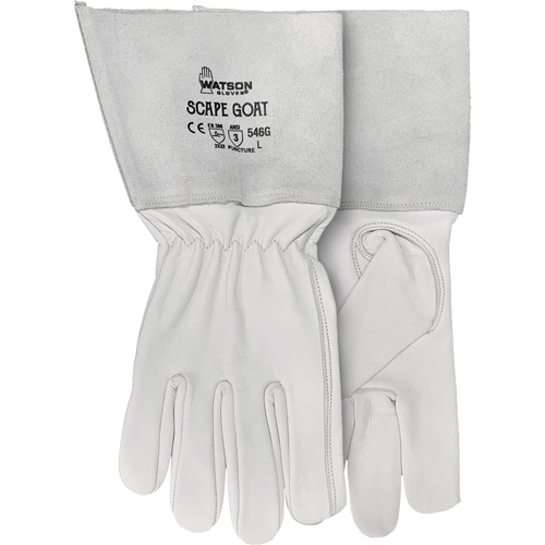 Gants Scape Goat 546G, Petit, Paume en Cuir fleur de ch&egrave;vre Auto-Cam