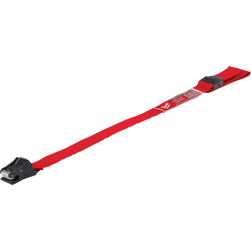 Longe pour casque de s&eacute;curit&eacute;, Longueur fixe, Attache/boucle Auto-Cam