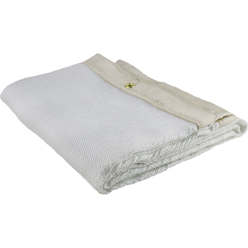 Uncoated Fiberglass Blanket, 6' W x 8' L, Rated Up To 1000 °F Auto-Cam