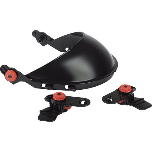 Hard Hat interchange System, Ratchet Suspension Auto-Cam