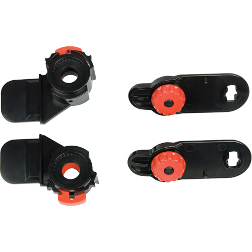 Syst&egrave;me de remplacement de casque de soudage, Suspension Rochet Auto-Cam