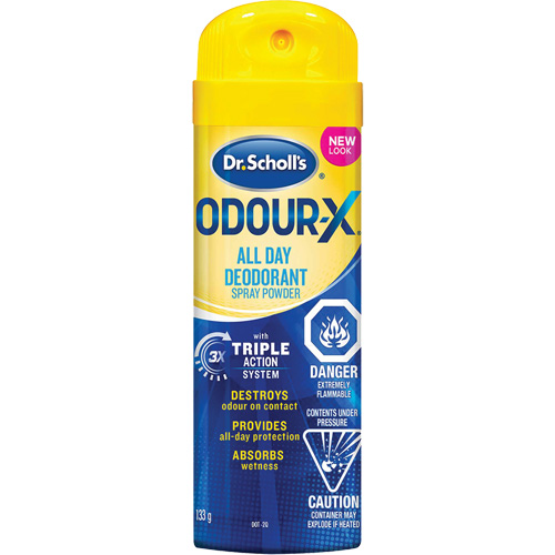 Dr. Scholl's&reg; Odour Destroyers&reg; All-Day Foot Deodorant Spray Powder Auto-Cam
