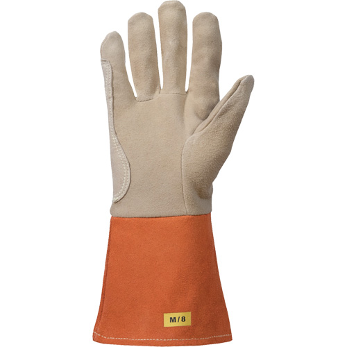 TIG Welding Gloves, Grain Deerskin, Size Medium Auto-Cam