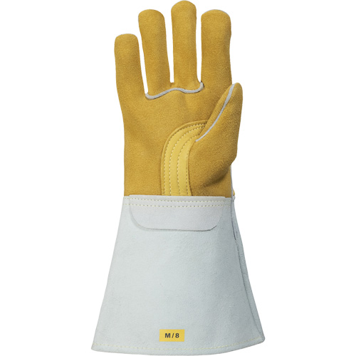 TIG Welding Gloves, Grain Elkhide, Size Small Auto-Cam