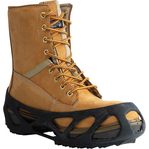 Brass Stride&reg; Non-Sparking Ice Cleats, Brass, Stud Traction, Small Auto-Cam