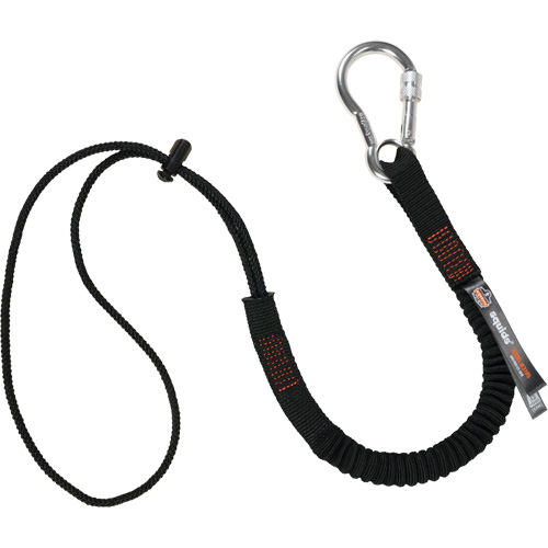 Longe porte-outils Squids 3105, Tendeur, Mousqueton/boucle Auto-Cam