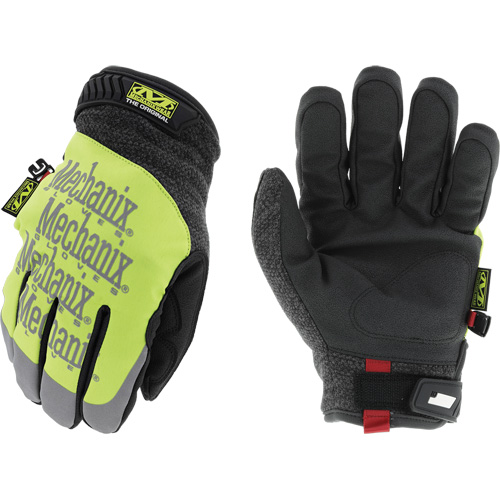 Gants de travail d'hiver haute visibilit&eacute; Coldwork, Taille 8, ASTM ANSI niveau A5 Auto-Cam