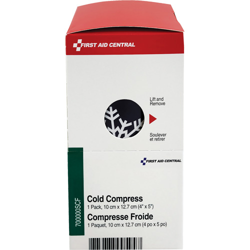 SmartCompliance&reg; Refill Instant Compress, Cold, Single Use, 4" x 5" Auto-Cam