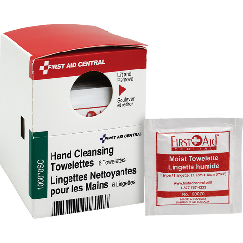 SmartCompliance&reg; Refill Cleansing Wipes, Towelette, Hand Cleaning Auto-Cam