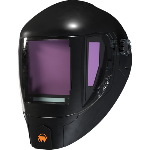 Masque pour soudage ArcOne Orbit, 6" lo x 4" la Champ de vision, Teinte 3 - 13, Noir Auto-Cam