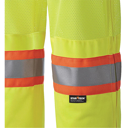 5999P Traffic Safety Pants, Polyester, X-Small, High Visibility Orange Auto-Cam
