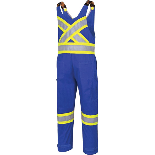7714 FR-Tech&reg; Flame-Resistant Overalls, Small, Royal Blue Auto-Cam