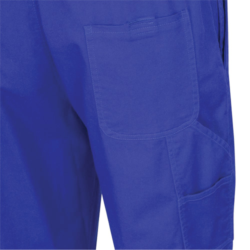 7714 FR-Tech&reg; Flame-Resistant Overalls, Small, Royal Blue Auto-Cam