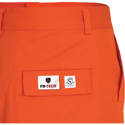 7763 FR-Tech&reg; 88/12 Arc Rated High-Visibility Safety Pants, 32, x 32, High Visibility Orange, 9.7 cal/cm² Auto-Cam