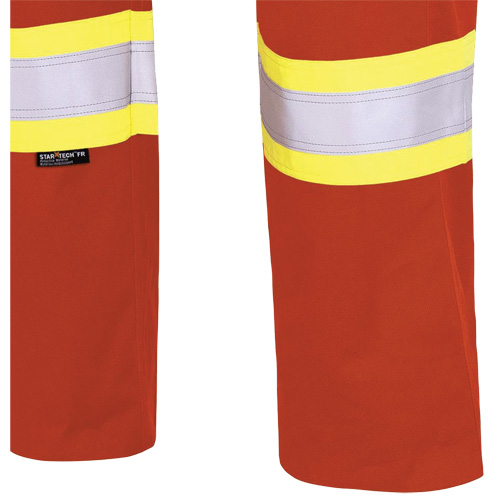 7765 FR-Tech&reg; 88/12 Arc Rated High-Visibility Safety Cargo Pants, 30, x 32, High Visibility Orange, 10 cal/cm² Auto-Cam