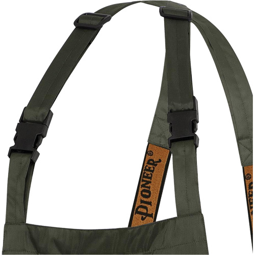 D8120P Salopette ind&eacute;chirable Nailhead pour planteur d'arbres, T-petit, Polyester/PVC, Vert Auto-Cam