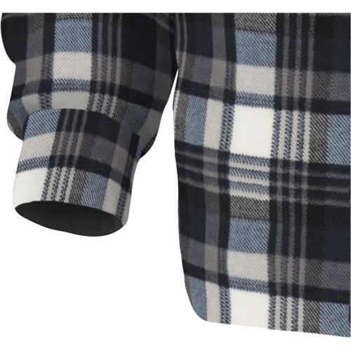 415BG Chemise &agrave; capuche matelass&eacute;e, Hommes, T-petit, Multicolore Auto-Cam