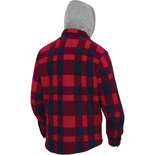 415RB Quilted Hooded Shirt, Men's, Small, Multi-Colour Auto-Cam