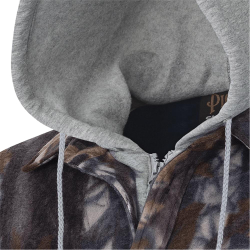 415CM Quilted Hooded Shirt, Men's, X-Small, Multi-Colour Auto-Cam