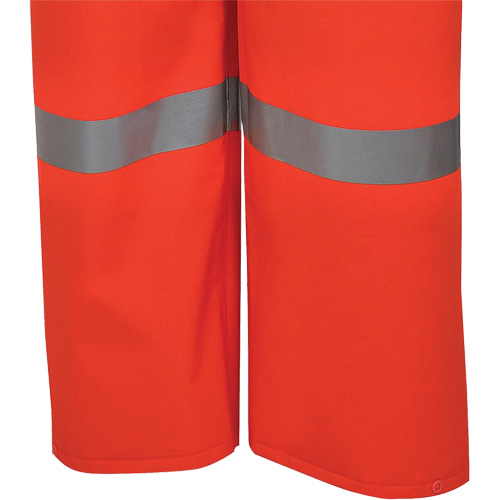576P FR Safety Bib Pants, Small, High Visibility Orange Auto-Cam