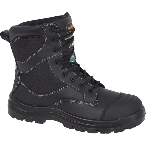 1050 Bottes de s&eacute;curit&eacute; composites noires, Cuir, Taille 14, Imperm&eacute;able Auto-Cam
