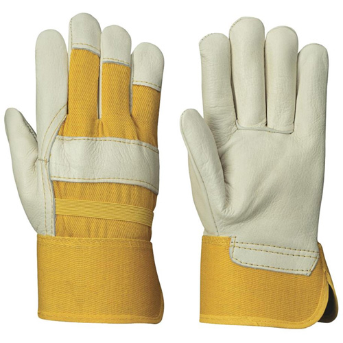 531 Fitter's Gloves, One Size, Grain Cowhide Palm Auto-Cam