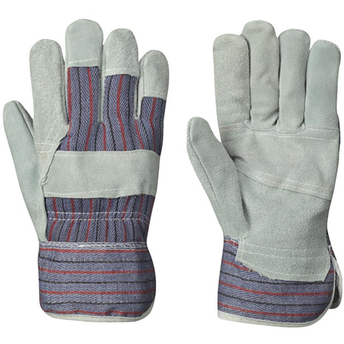 834 Fitter's Gloves, One Size, Split Cowhide Palm Auto-Cam