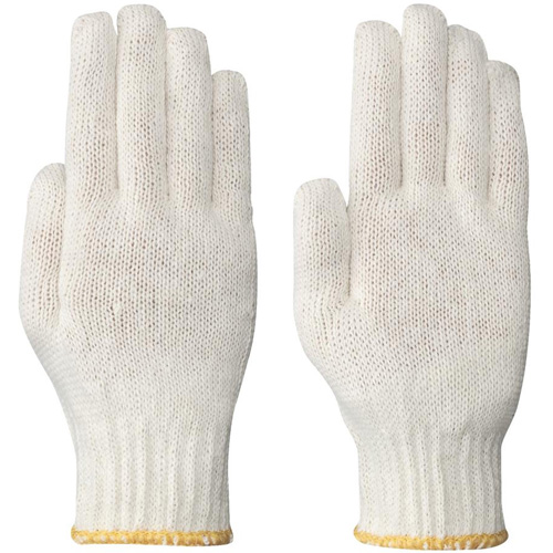 541 Knitted Liner Gloves, Poly/Cotton, Large Auto-Cam
