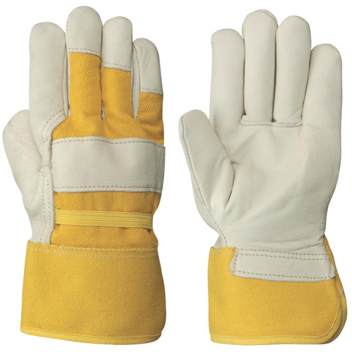 537FLRF Insulated Fitter's Gloves, One Size, Grain Cowhide Palm, Boa Inner Lining Auto-Cam