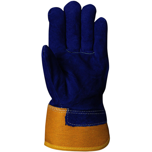655 Insulated Fitter's Gloves, One Size, Split Cowhide Palm, Boa Inner Lining Auto-Cam