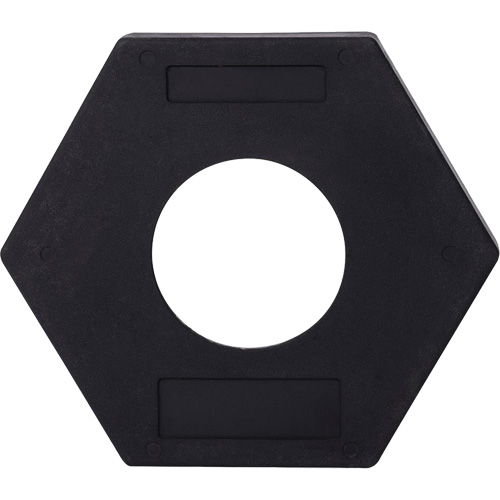 2320 Base de poteau d&eacute;lin&eacute;ateur empilable, 17 lb Auto-Cam