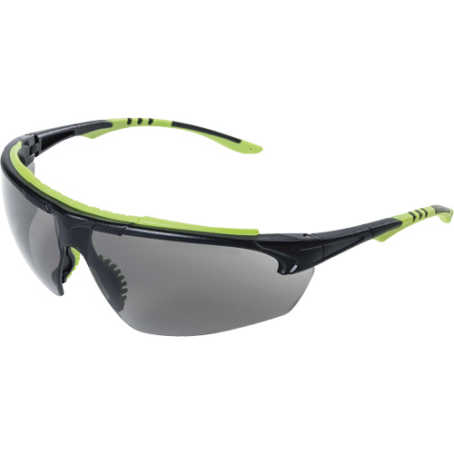 XP410 Safety Glasses, Smoke Lens, Anti-Fog/Anti-Scratch Auto-Cam