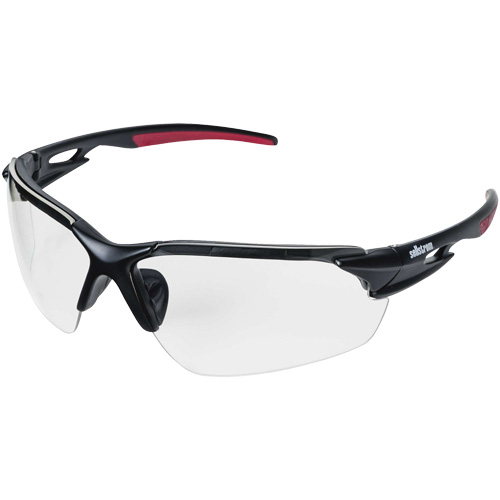 XP450 Safety Glasses, Clear Lens, Anti-Fog/Anti-Scratch Auto-Cam