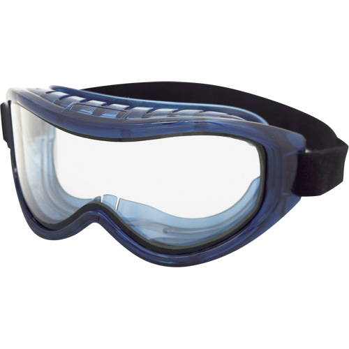 Odyssey II Industrial Dual Lens OTG Safety Goggles, Clear Lens, Anti-Fog/Anti-Scratch, Indirect Vent Auto-Cam