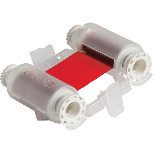 Ruban dimpression Snap-In de la s&eacute;rie R6900, 2" x 150', Rouge Auto-Cam