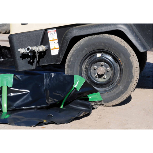 Berme Ultra-Containment Berm, Capacit&eacute; 269 gal. US, 6' la x 6' lo x 12" h, Paroi &agrave; piquets Auto-Cam