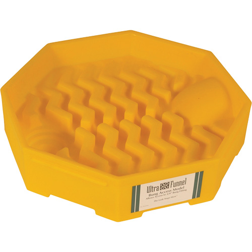 Bung Access Ultra-Drum Funnel avec bec verseur Auto-Cam