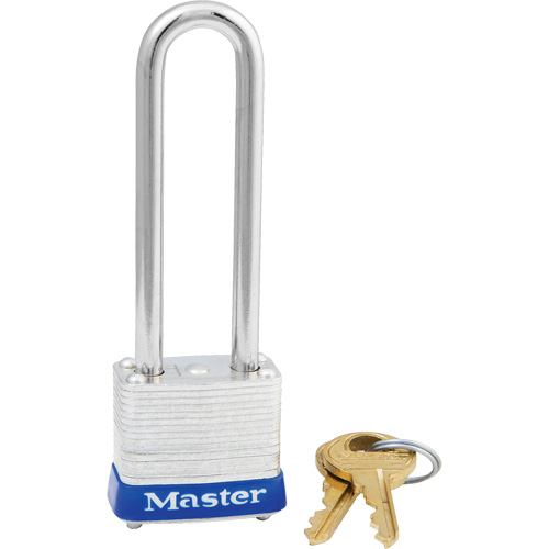 Padlock, Keyed Alike, Laminated Steel, 1-1/8" Width Auto-Cam