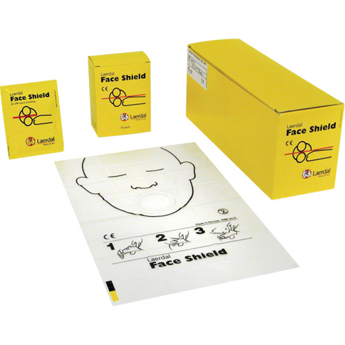 &eacute;cran facial Laerdal, Masque &agrave; usage unique, Classe 1/Classe 2 Auto-Cam