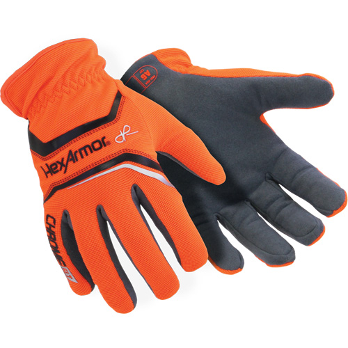 Gants r&eacute;sistants aux coupures Chrome SLT 4072, Taille 6/T-petit, Enveloppe en PEHP, ASTM ANSI niveau A6 Auto-Cam