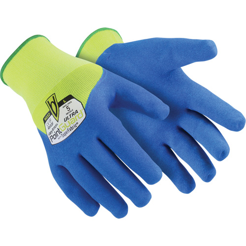 Gants r&eacute;sistants aux coupures PointGuard Ultra  9032, Taille Petit/7, Calibre 15, Rev&ecirc;tement Nitrile, Enveloppe en SuperFabric, ASTM ANSI niveau A9 Auto-Cam