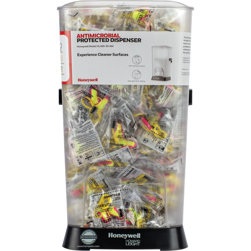 Distributeur de bouchons doreille filaires HL400 AM avec boîte de bouchons doreille LL-30 Auto-Cam