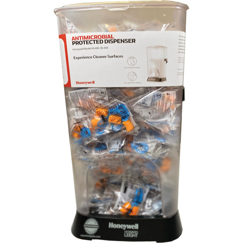 HL400 AM Corded Earplug Dispenser with FF-30 Earplugs Canister Auto-Cam