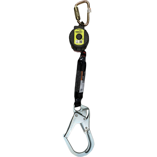 Limiteur de chute personnel TurboLite+ Miller, 6', Sangles, Stationnaire Auto-Cam