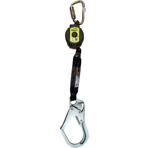 Miller TurboLite+ Personal Fall Limiter, 6', Web, Stationary Auto-Cam