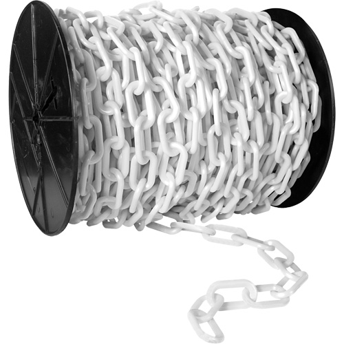 Heavy-Duty Plastic Safety Chain, Orange Auto-Cam