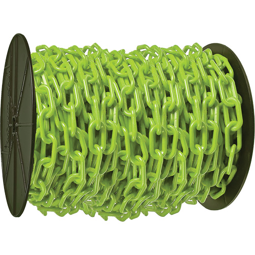 Heavy-Duty Plastic Safety Chain, Green Auto-Cam