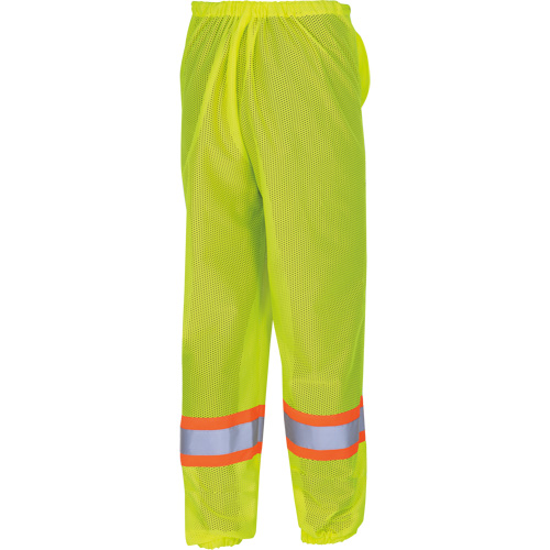5670 Traffic Safety Pants, Polyester, 2X-Small/X-Small, High Visibility Lime-Yellow Auto-Cam