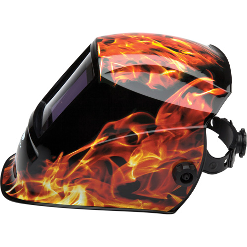 Casque de soudeur autonoircissant Leadhead, 3,8" lo x 3,4" la Champ de vision, Teinte 9 - 13 Auto-Cam