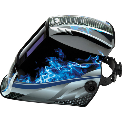 Casque de soudeur autonoircissant Leadhead, 3,8" lo x 3,4" la Champ de vision, Teinte 9 - 13 Auto-Cam